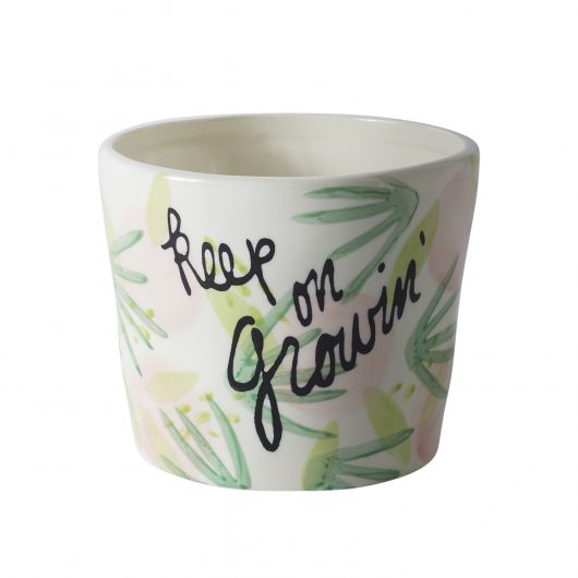 Encouraging Pot (white)