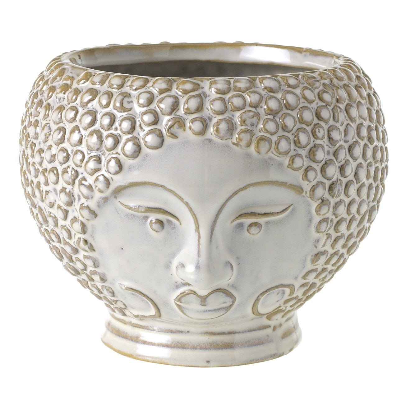 Queen Ophelia Pot (white)